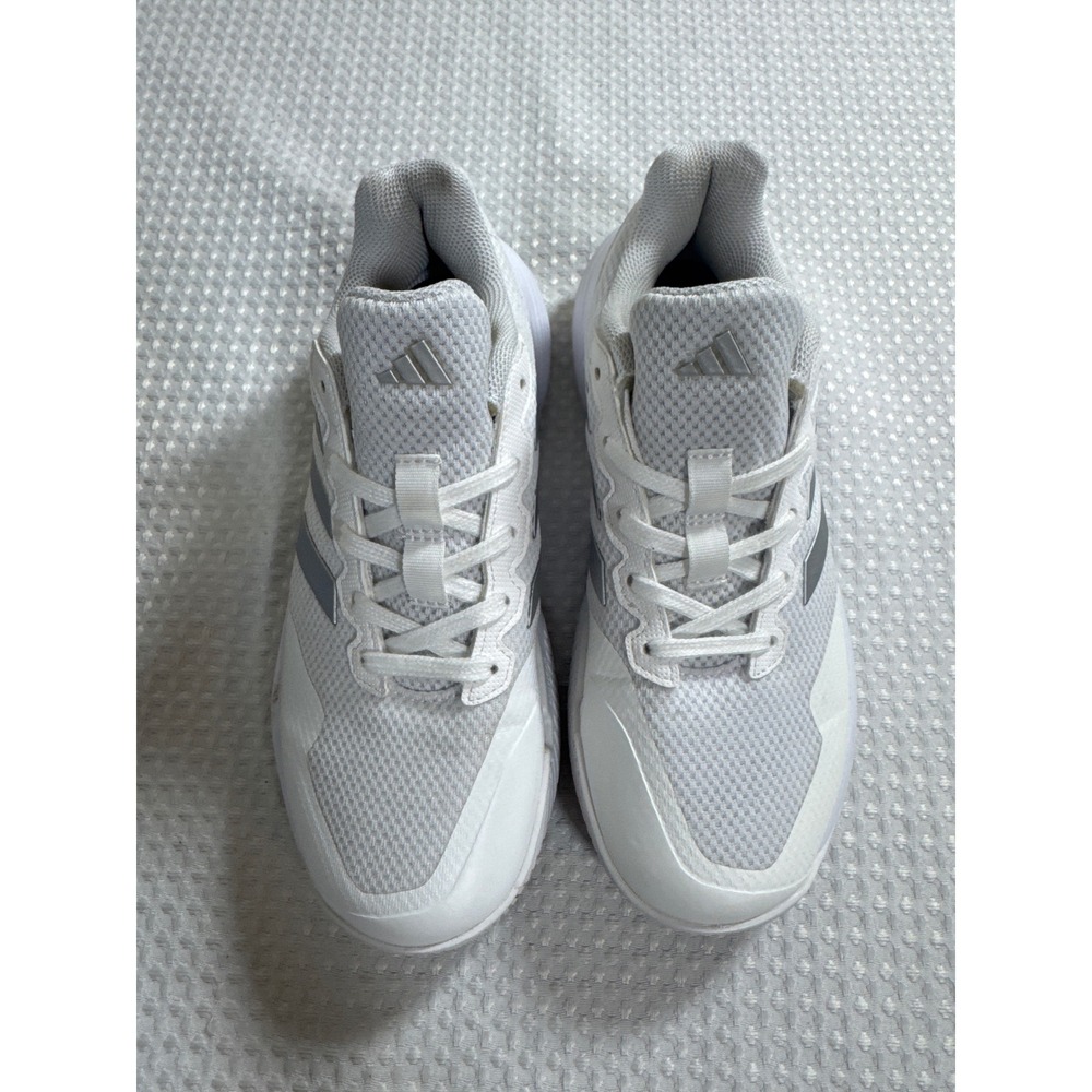 Adidas Tennis Shoes Womens 7 Gamecourt 2 White Silver EUC HQ8476